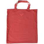 Prada Chic Red And White Fabric Tote Bag 6