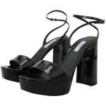 Prada Elevate Your Elegance With Glossy Black Heels 4