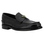 Prada Triangular Plaque Loafers 2