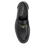 Prada Triangular Plaque Loafers 4