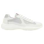 Prada White Leather America Sneakers