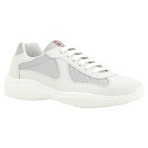 Prada White Leather America Sneakers 2