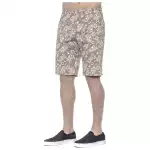 Pt Torino Beige Cotton Men Short 2