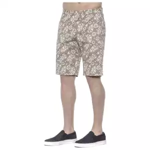 Pt Torino Beige Cotton Men Short 2