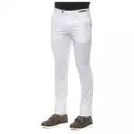 Pt Torino White Cotton Men Trouser 2