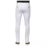Pt Torino White Cotton Men Trouser 3