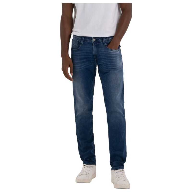 Replay Blue Cotton Jeans &amp; Pant, theFeinheit