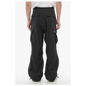 Rhude Cotton Cargo Pants With Logo Buttons 2