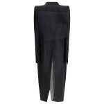 Rick Owens Chiffon And Tulle Long Coat 2