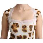 Roberto Cavalli Chic Leopard Lingerie Blouse Top 4