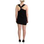 Roberto Cavalli Elegant Black Sheath Stretch Dress 2