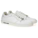 Roberto Cavalli White Leather Sneakers Luxe Footwear 2