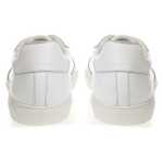 Roberto Cavalli White Leather Sneakers Luxe Footwear 3
