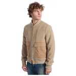 Roberto Pepe Luxury Beige Wool Men Jacket