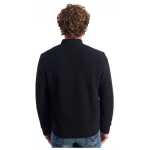 Roberto Pepe Luxury Black Wool Men Jacket 6