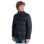 Roberto Pepe Luxury Blue Wool Men Jacket