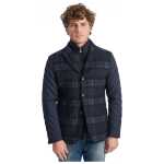 Roberto Pepe Luxury Blue Wool Men Jacket 3