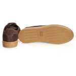 Roberto Pepe Luxury Brown Calfskin Men Sneaker 3