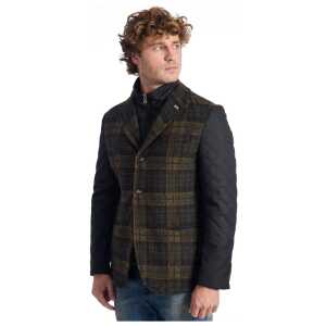 Roberto Pepe Luxury Brown Wool Men Jacket