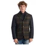 Roberto Pepe Luxury Brown Wool Men Jacket 4