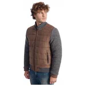 Roberto Pepe Luxury Brown Wool Men Jacket 5