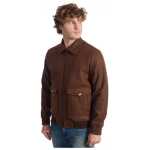 Roberto Pepe Luxury Brown Wool Men Jacket 8