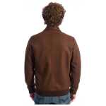 Roberto Pepe Luxury Brown Wool Men Jacket 9