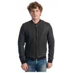Roberto Pepe Luxury Gray Lambskin Men Jacket 3