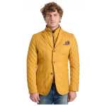 Roberto Pepe Luxury Yellow Wool Men Jacket 3