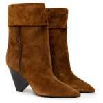 Saint Laurent Brown Suede Leather Boot 2