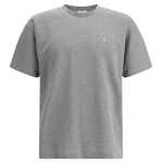 Saint Laurent Grey Cotton Oversized T Shirt