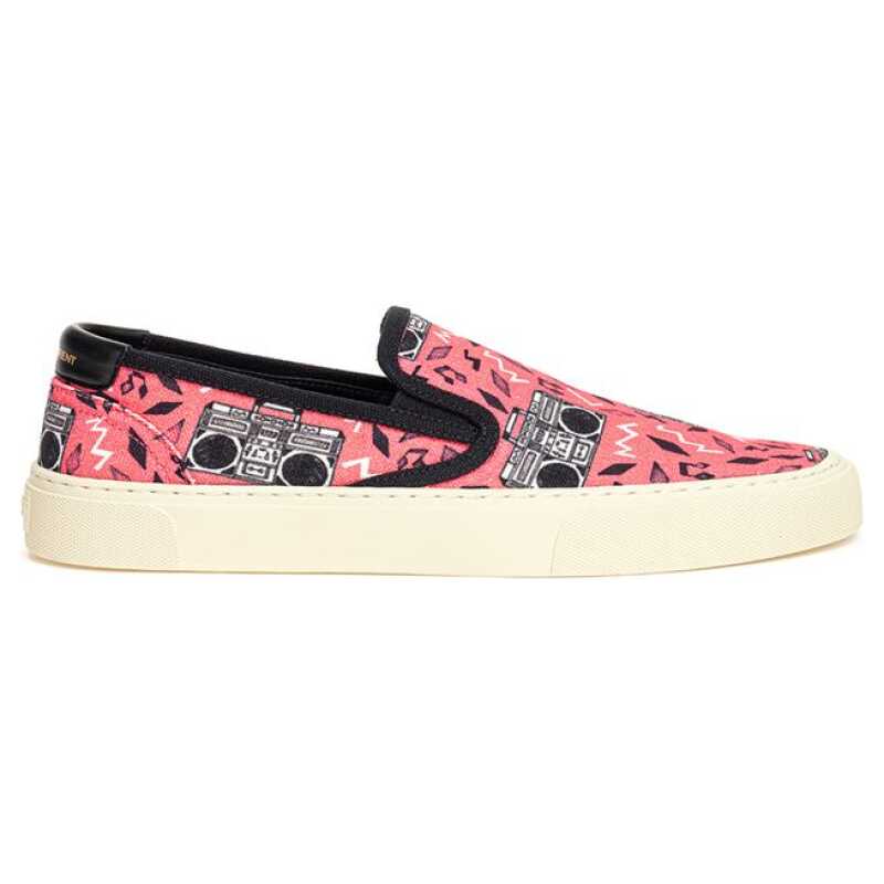 Saint Laurent Pink Cotton Sneaker, theFeinheit