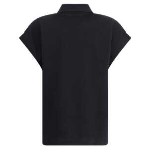 Saint Laurent Sleeveless Polo Shirt 2
