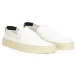 Saint Laurent White Cotton Sneaker