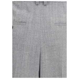 Saint Laurent Wool Wide Leg Pants 2