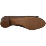 Salvatore Ferragamo Elegant Caraway Brown Pumps With Vara Bow 3