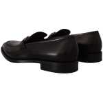 Salvatore Ferragamo Suave Black Leather Gancio Bit Loafers 4