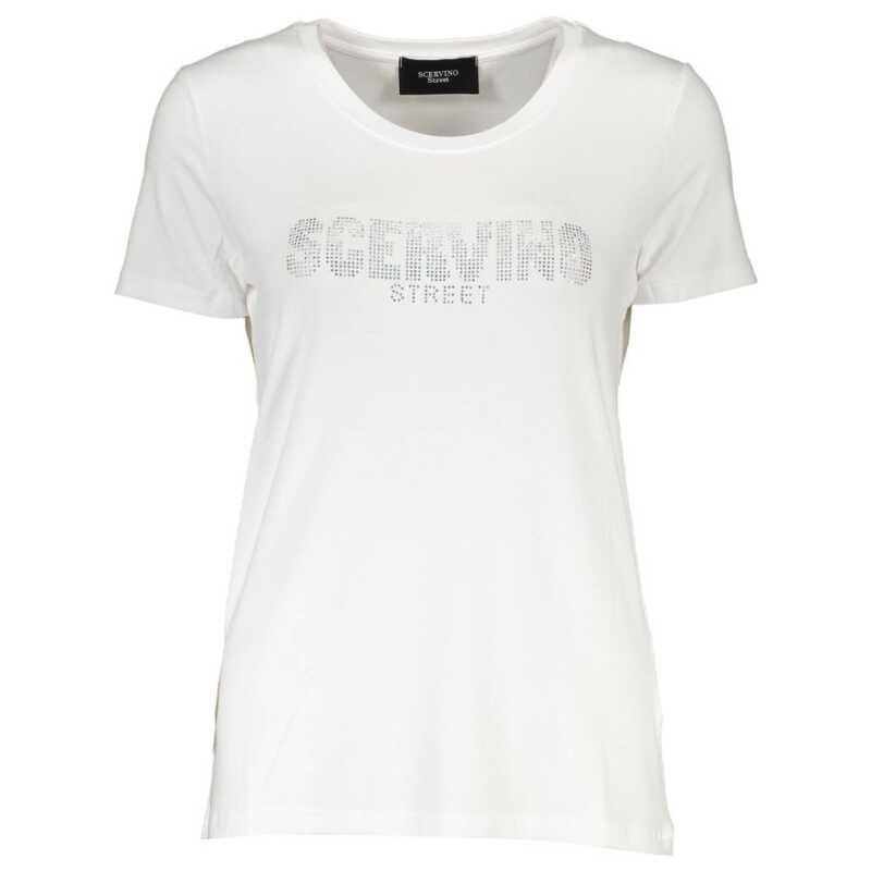Scervino Street White Elastane Women T-Shirt, theFeinheit