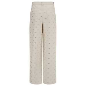 Self Portrait Diamante Bow Jeans 2