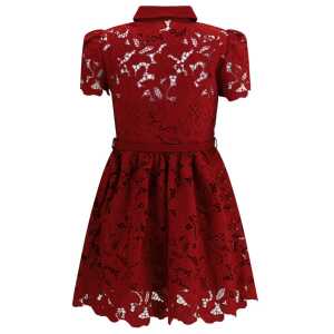 Self Portrait Embroidered Short Dress 2