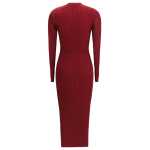 Self Portrait Ribbed Midi Dress 2