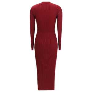 Self Portrait Ribbed Midi Dress 2