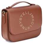 Stella Mccartney Logo Flap Bag Eco Embossed Grainy Alter 2