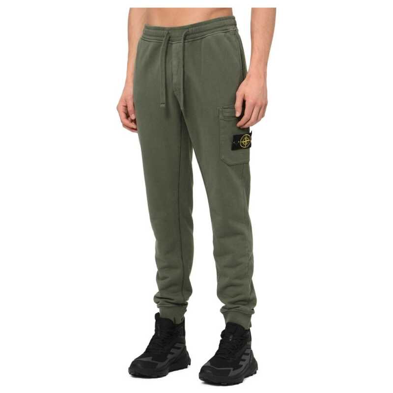Stone Island Beige Cotton Men Trouser, theFeinheit