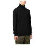 Stone Island Black Wool Men Sweater 3
