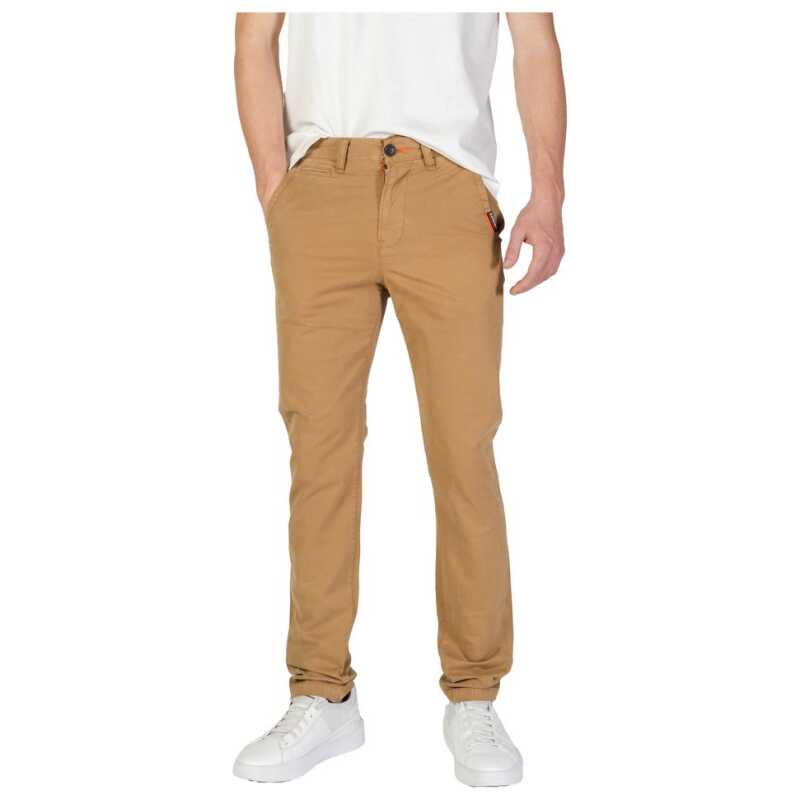 Superdry Beige Cotton Skinny Pant, theFeinheit