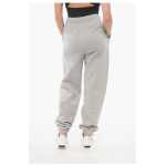 The Attico Fleeced Cotton Penny Sweatpants With Cuffs 2