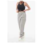 The Attico Fleeced Cotton Penny Sweatpants With Cuffs 4