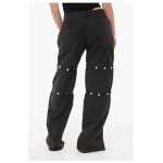 The Attico Modular Baggy Fit Denims With Snap Buttons 26cm 2