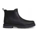Timberland Black Nubuc Leather Boot